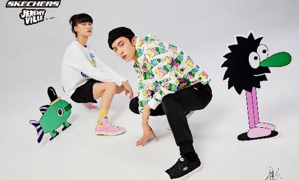 環保單品也時髦,SKECHERS X JEREMY VILLE治愈系聯名來襲