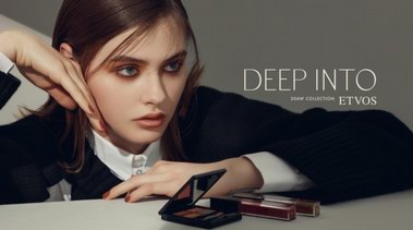 日本天然礦物彩妝品牌ETVOS 2020年秋冬彩妝系列「DEEP INTO」打造至潮復古煙熏妝容