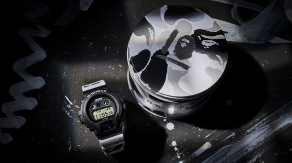 時光繾綣，禮贊歲月丨G-SHOCK ? BAPE?中國十周年聯名表款驚喜來襲