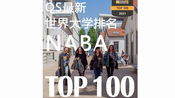 最新QS世界大學學科排名出爐！NABA榮登世界前一百強，意大利美院第一！