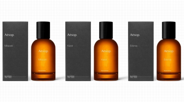 Aesop虛實之境香水系列：「米拉塞蒂」、「喀斯特」、「埃雷米亞」