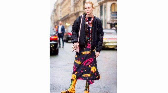 羽絨服和裙子怎么搭配？6套達(dá)人look示范，遠(yuǎn)離臃腫讓人心動(dòng)