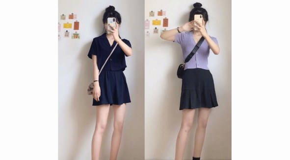 身高155左右的女生應該怎么穿搭顯高？4點穿衣心得，打造高腰線