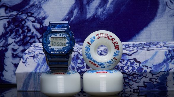 青花潑墨，龍騰九州！G-SHOCK強勢聯乘SUBCREW