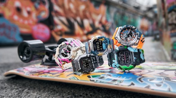 街頭潮力飆升！G-SHOCK STREET SPIRIT系列以涂鴉燃動街頭