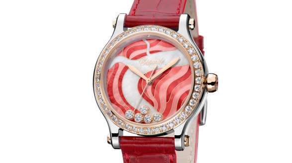 Chopard蕭邦Happy Sport系列上海特別版腕表,限量發行25枚