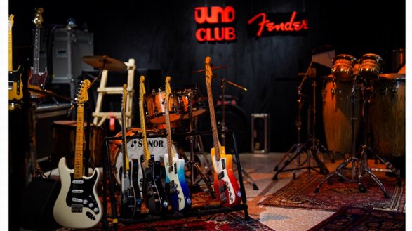 Fender限時體驗所正式開業 上海張園迎來全球音樂文化符號