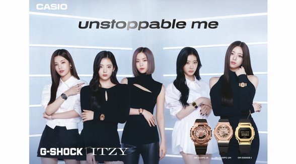 卡西歐宣布 ITZY 成為 G-SHOCK 全球品牌代言人 與韓國五人女子偶像組合促成新合作關(guān)系