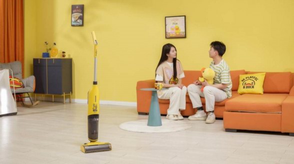 噪音大、時(shí)間長(zhǎng)、有水漬？Leader洗地機(jī)聯(lián)名B.Duck小黃鴨：一步解決