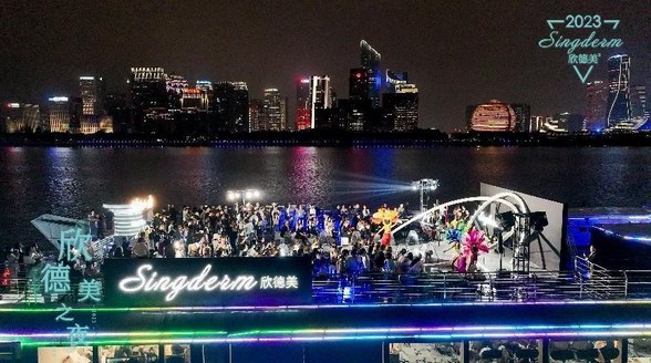 引爆杭城，霸屏世界級地標！欣德美之夜圓滿收官，領啟未來