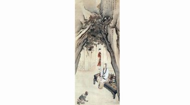 韓國一副描繪諸葛亮七擒孟獲內容的畫像被盜