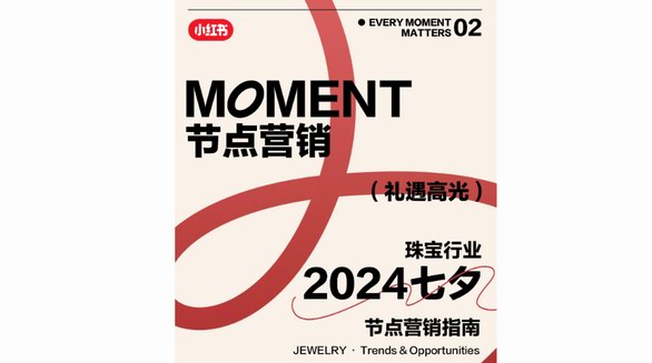 小紅書「2024珠寶行業七夕營銷指南」浪漫抵達