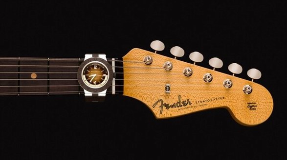 Fender和BVLGARI寶格麗聯名推出限量款腕表和STRATOCASTER?電吉他