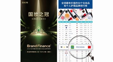 百雀羚摘得「國妝之冠」，CCE集團攜手消費者共加冕