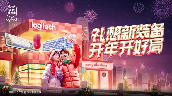 羅技禮遇季 | 雙旦送好禮，開年開好局！