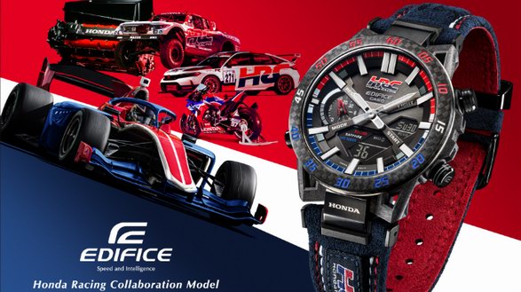 腕上的速度與激情！CASIO EDIFICE | HONDA HRC全新聯名發布！