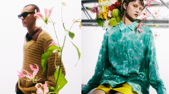 URBAN REVIVO發布2025「拂花若夢」春季形象大片，再現超現實主義美學啟蒙