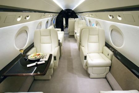 Gulfstream G650機艙內部