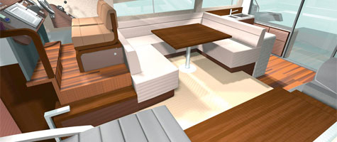 Fairline 發布全新Squadron 50飛橋游艇
