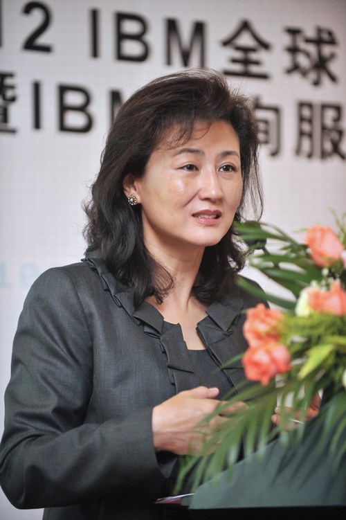 IBM副總裁、大中華區全球企業咨詢服務部總經理 于雪莉