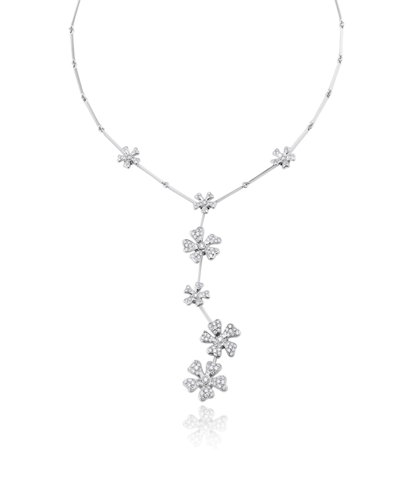 De Beers Wildflowers 吊墜項鏈
