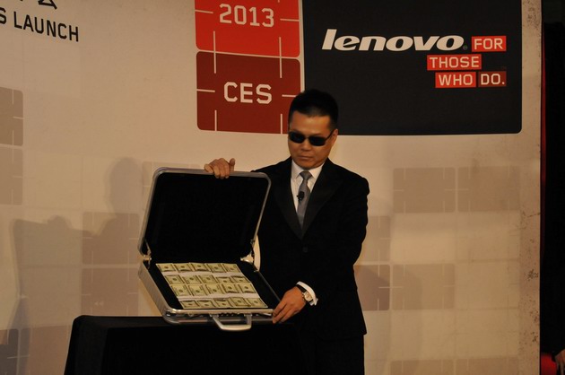 李冰冰出席2013 ces聯想發布會