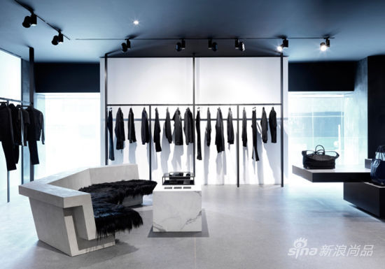 Alexander Wang北京旗艦店店內陳設