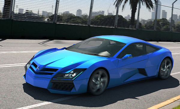 奔馳「SF1 Concept」概念超跑設計受歡迎