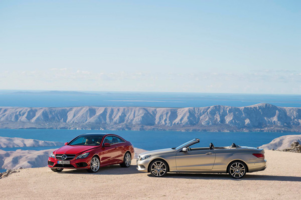 奔馳發布2014款 E-Class Coupe 官方圖片