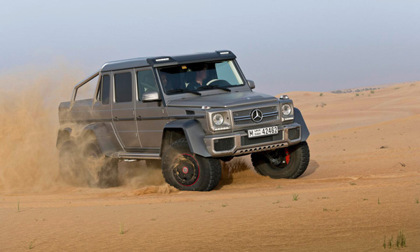 奔馳即將推出「G63 AMG 6x6」民用版豪華皮卡